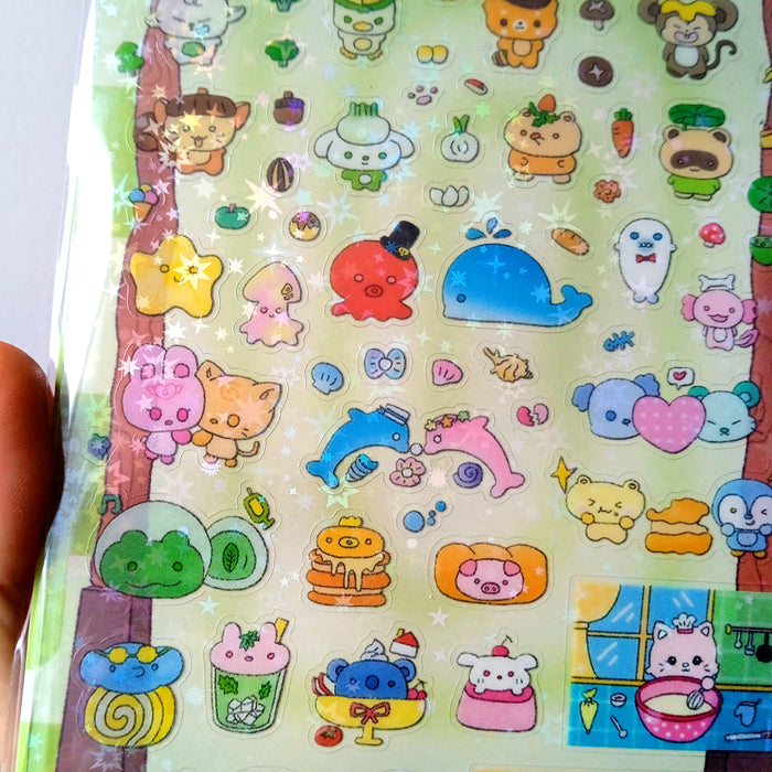 WAKA FOREST STICKERS