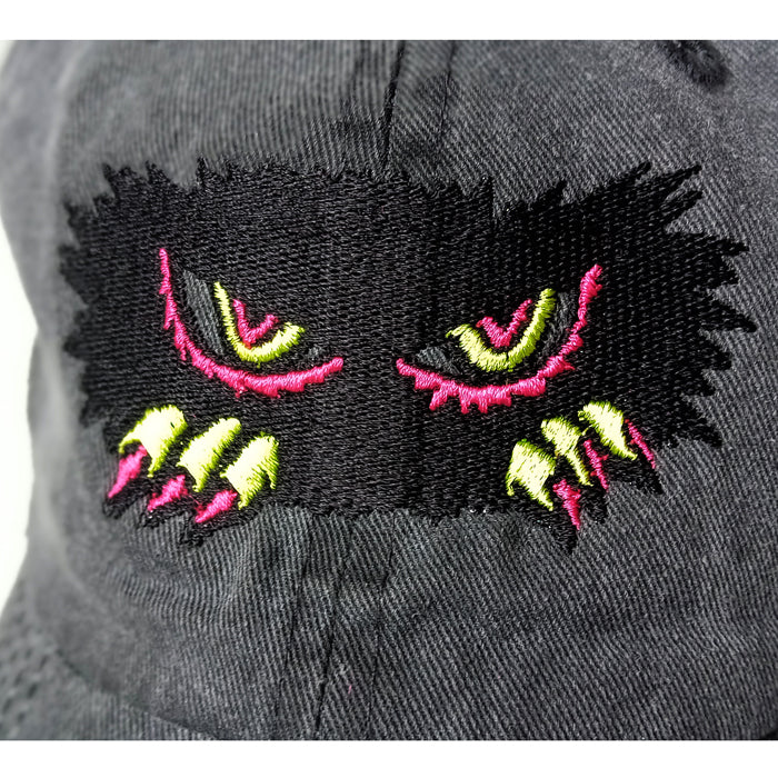 CRAZY HOLE HAT ★ GREY SMOKE