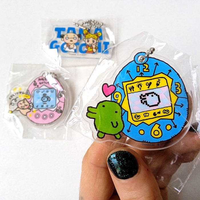 TAMAGOTCHI ACRYLIC KEYCHAINS
