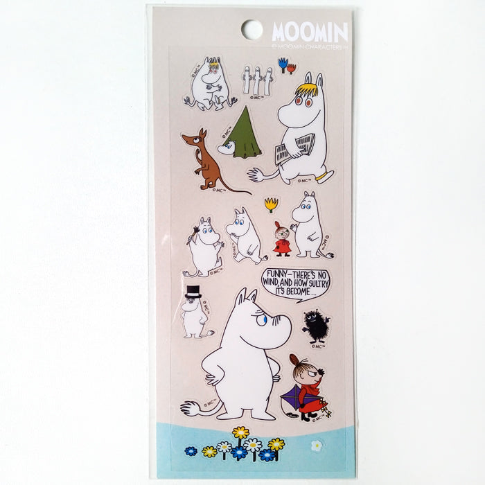 MOOMIN STICKERS ★ GREY