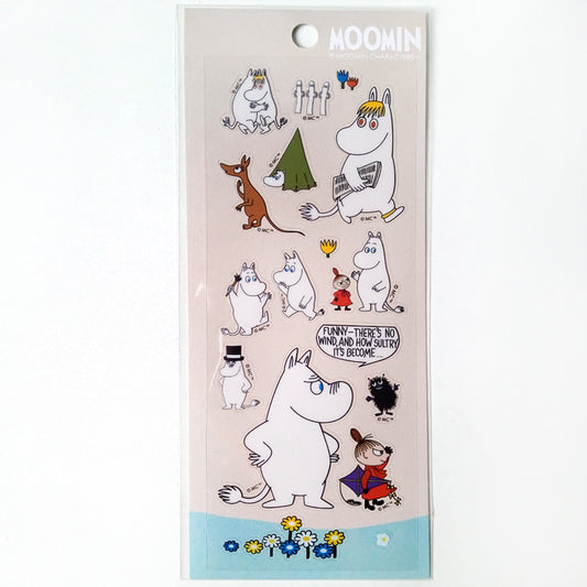 MOOMIN STICKERS β
 GREY