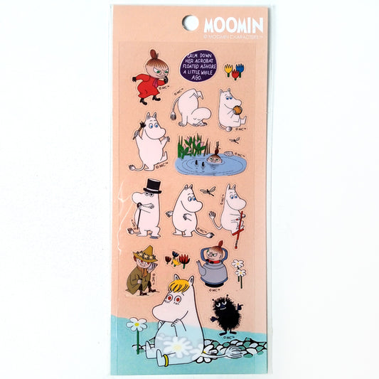 MOOMIN STICKERS ★ PINK