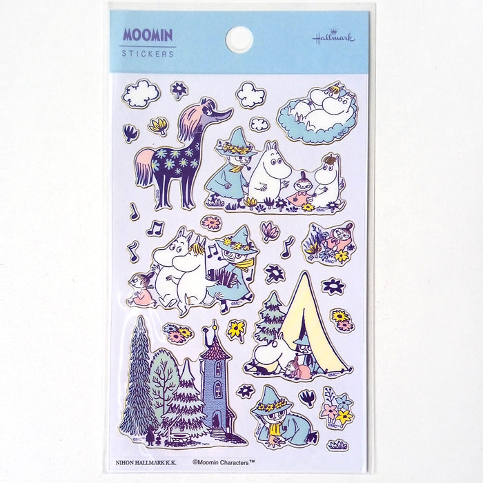 MOOMIN STICKERS ★ GOLD