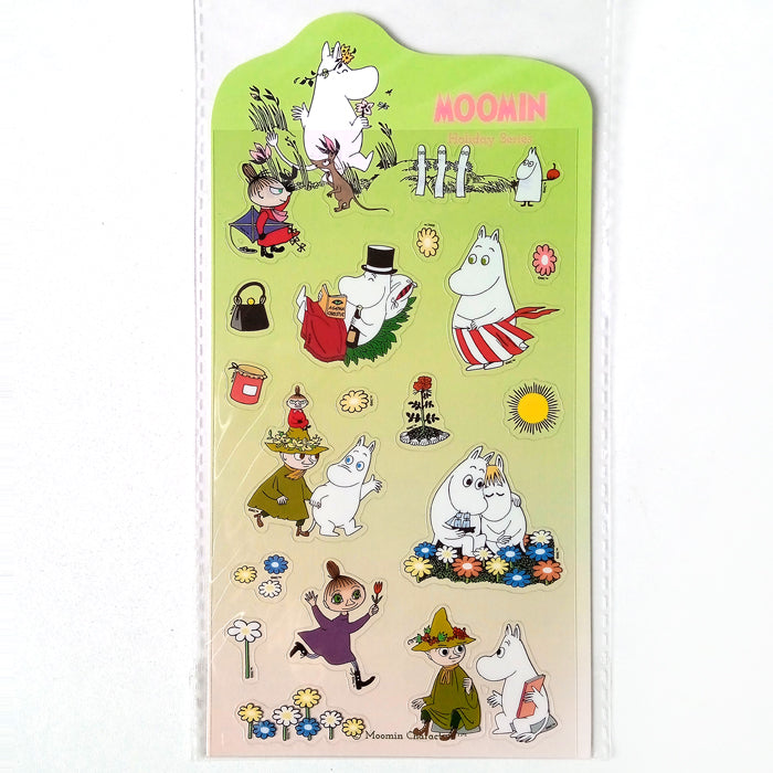 MOOMIN STICKERS ★ GREEN