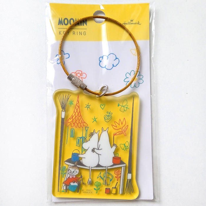 MOOMIN ACRYLIC KEYCHAIN ★ YELLOW