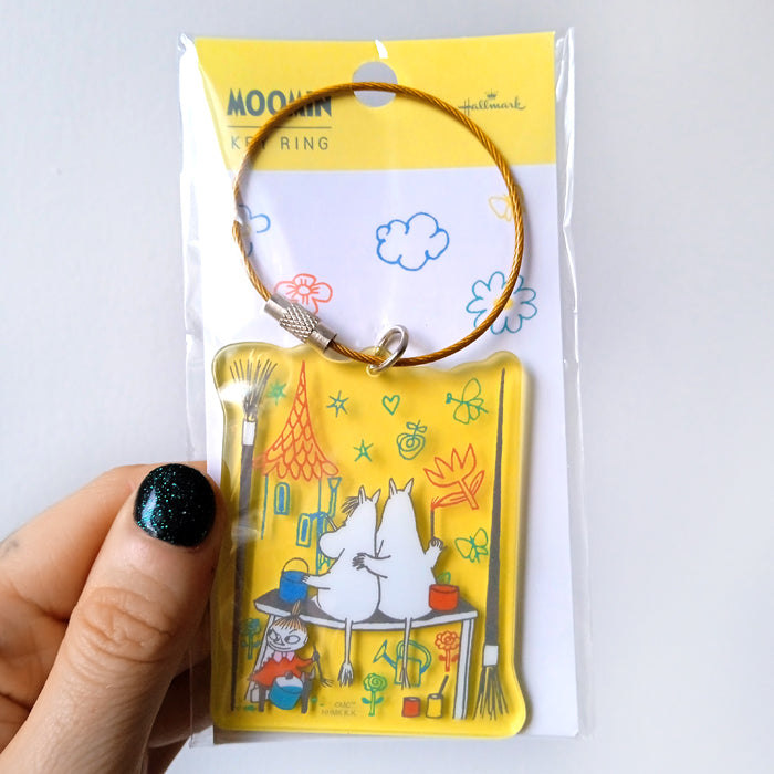MOOMIN ACRYLIC KEYCHAIN ★ YELLOW