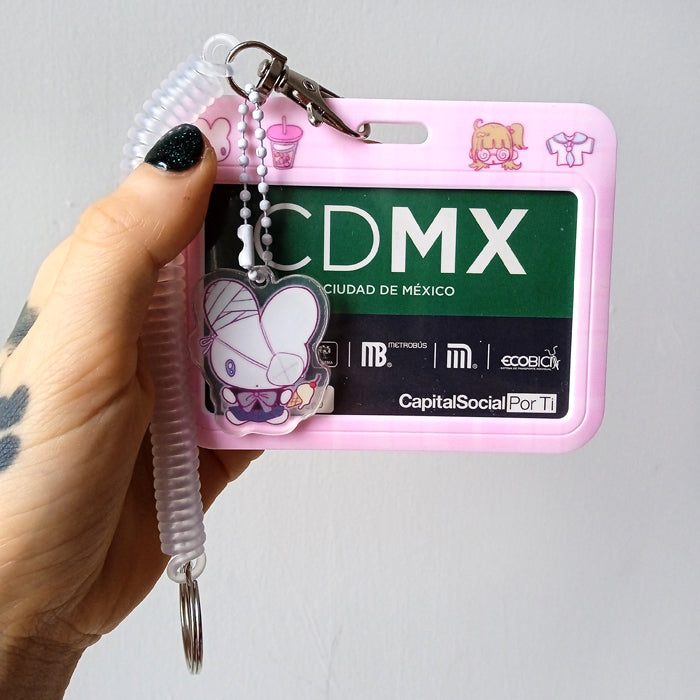 PURIKURA CARD HOLDER KEYCHAIN – SUNONEBIRD