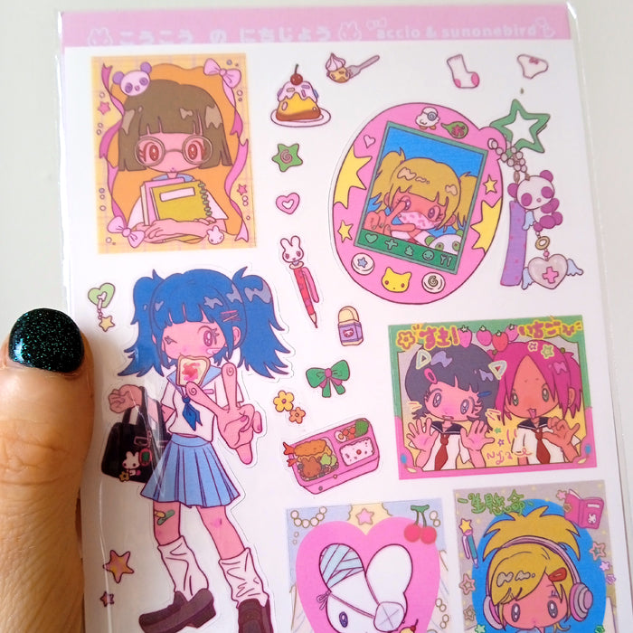 HIGH SCHOOL STICKERS – SUNONEBIRD