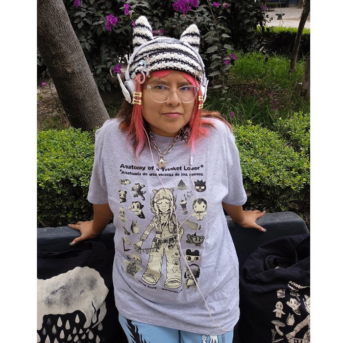 TRINKET LOVER ★ GREY TSHIRT – INECHI