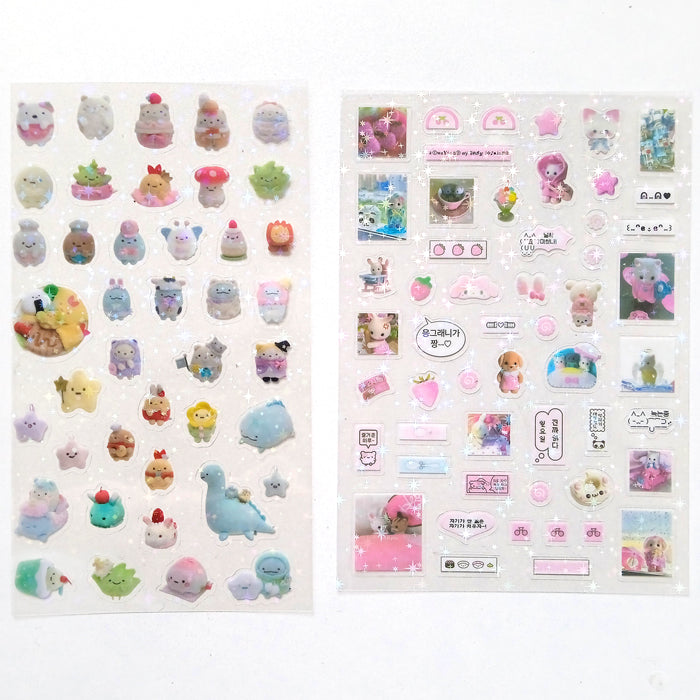 SPARKLY STICKERS
