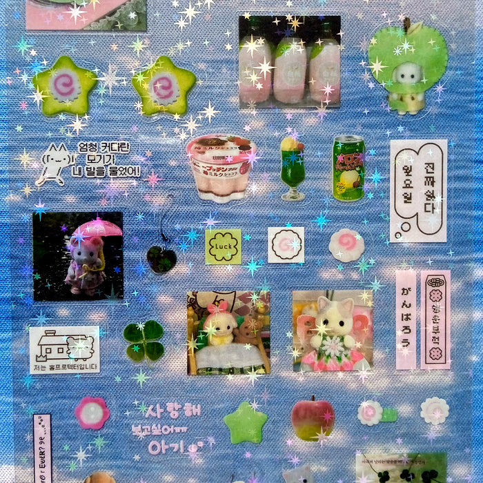 SPARKLY STICKERS