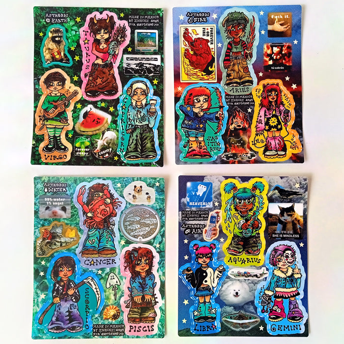 ASTROBBS STICKER SETS – INECHI