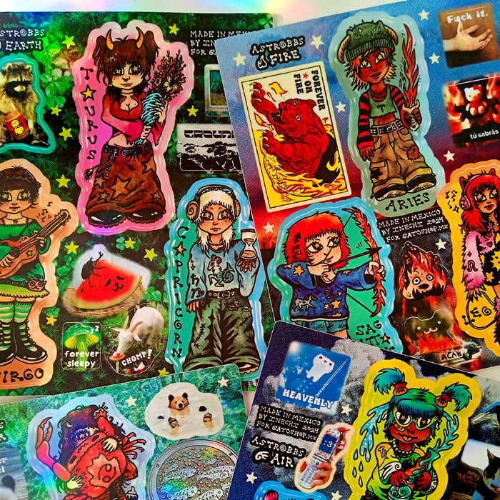 ASTROBBS STICKERS ★ FIRE – INECHI