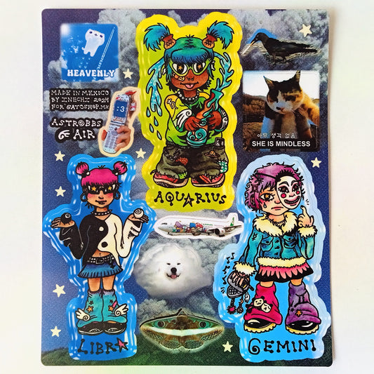 ASTROBBS STICKERS ★ AIR – INECHI