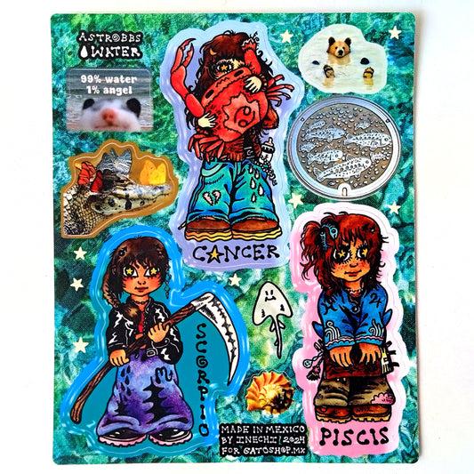 ASTROBBS STICKERS ★ WATER – INECHI