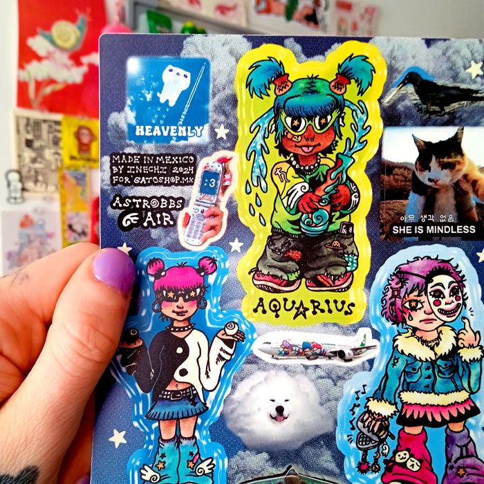 ASTROBBS STICKERS ★ AIR – INECHI