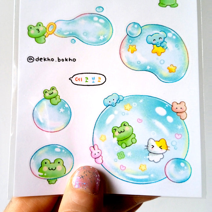 BUBBLES STICKERS – DEKHOBOKHO