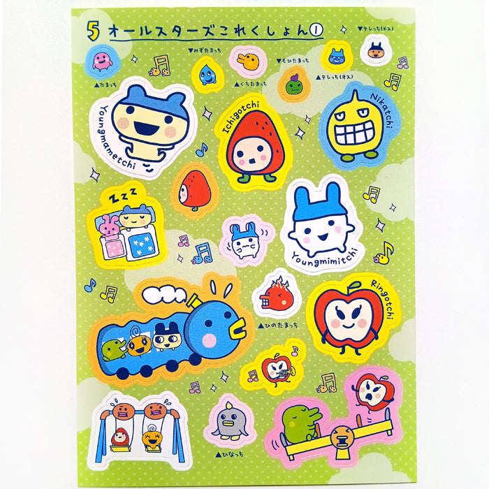 TAMAGOTCHI CONNECTION STICKER SHEETS