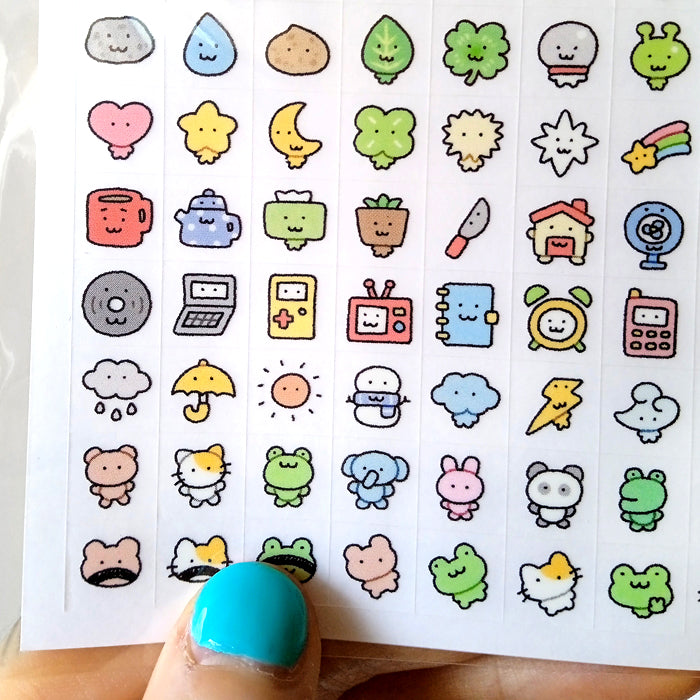 TINY FRIENDS STICKERS – DEKHOBOKHO