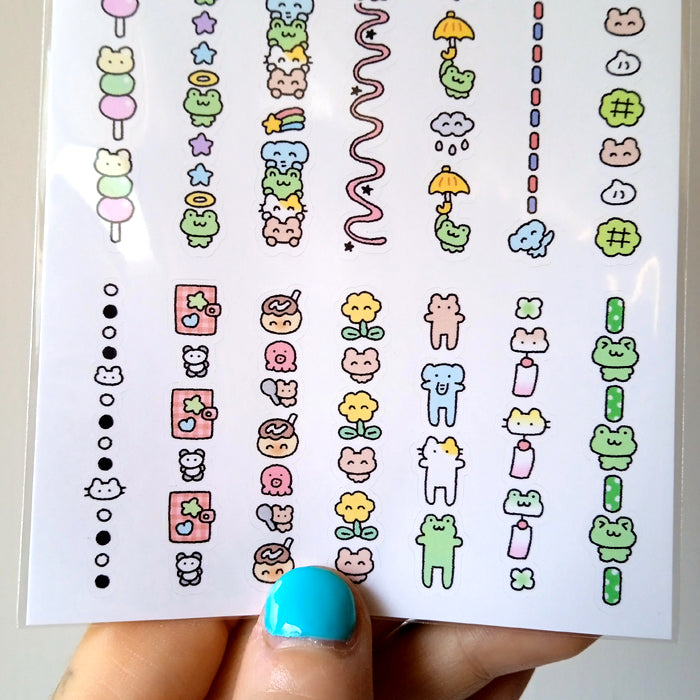 DIVIDER STICKERS ★ VERTICAL – DEKHOBOKHO