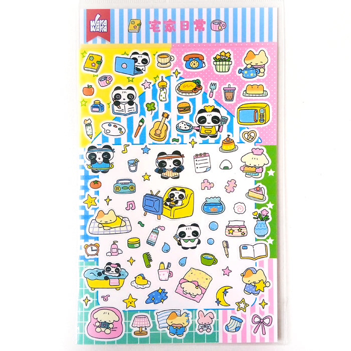 WAKA PANDA LIFE STICKERS