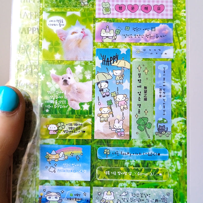 GOOD LUCK STICKERS – DAL-O LAND