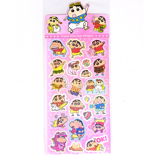 SHIN CHAN SPARKLY STICKERS