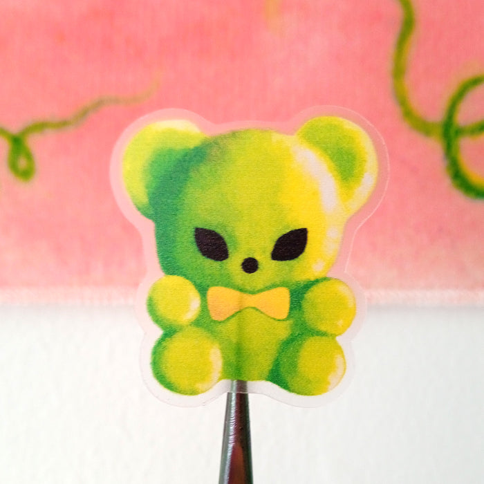 FLOCKED TEDDY BEARS STICKERS – XUH