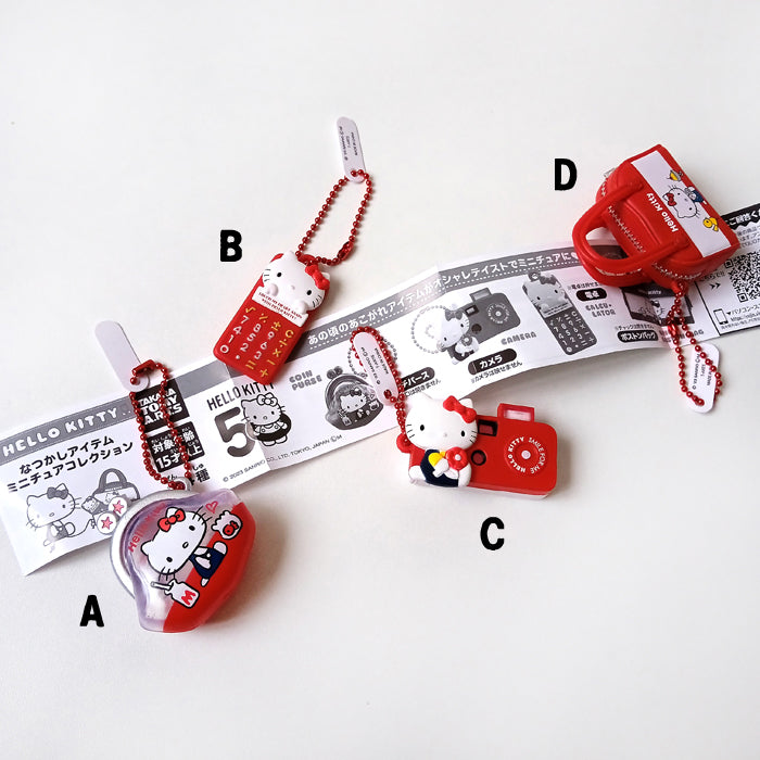 HELLO KITTY 50TH ANNIVERSARY KEYCHAIN COLLECTION