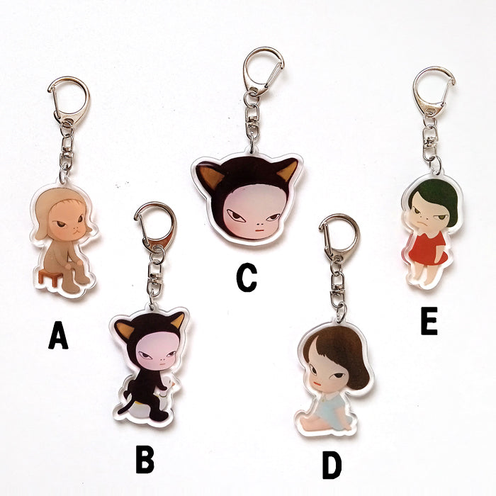 YOSHITOMO NARA KEYCHAINS