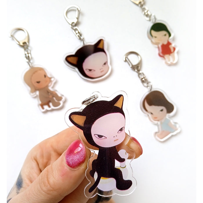 YOSHITOMO NARA KEYCHAINS