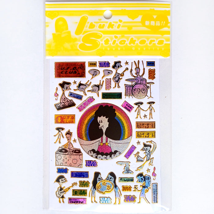 UFO CLUB STICKERS – IBUKI