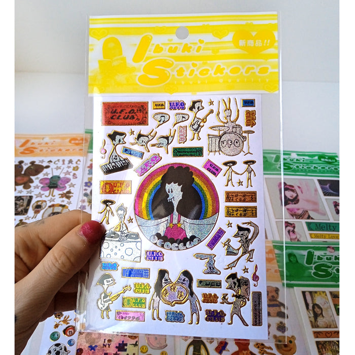 UFO CLUB STICKERS – IBUKI
