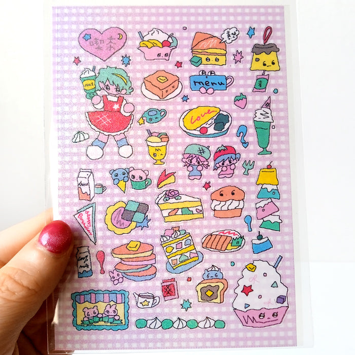 SWEET CAFE STICKERS – CREAMHONEY