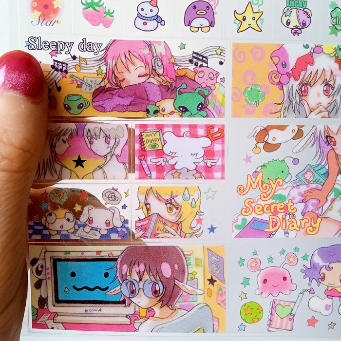 MY SECRET DIARY STICKERS – OLIWA