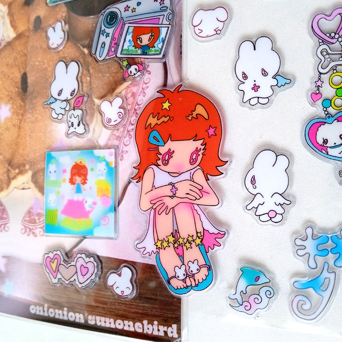 IT DOESN'T FEEL REAL 3D STICKERS – SUNONEBIRD