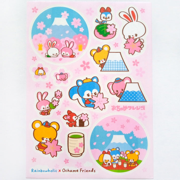 SAKURA STICKERS ★ DAY – OCHAME FRIENDS