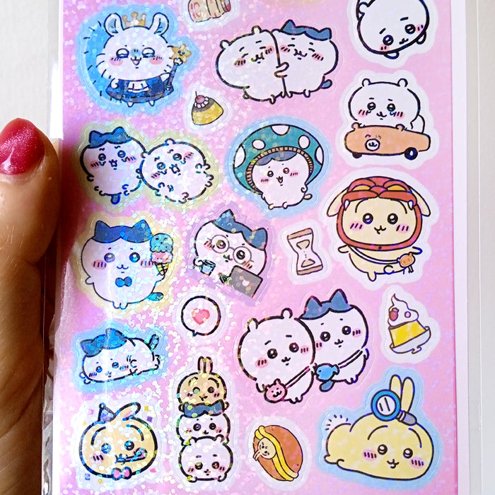 CHIIKAWA SPARKLY STICKERS