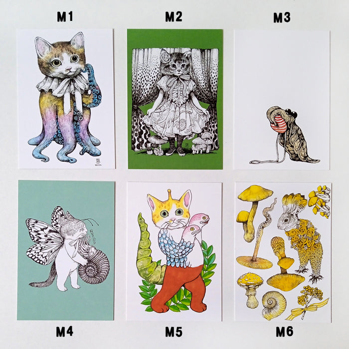 YUKO HIGUCHI POSTCARDS