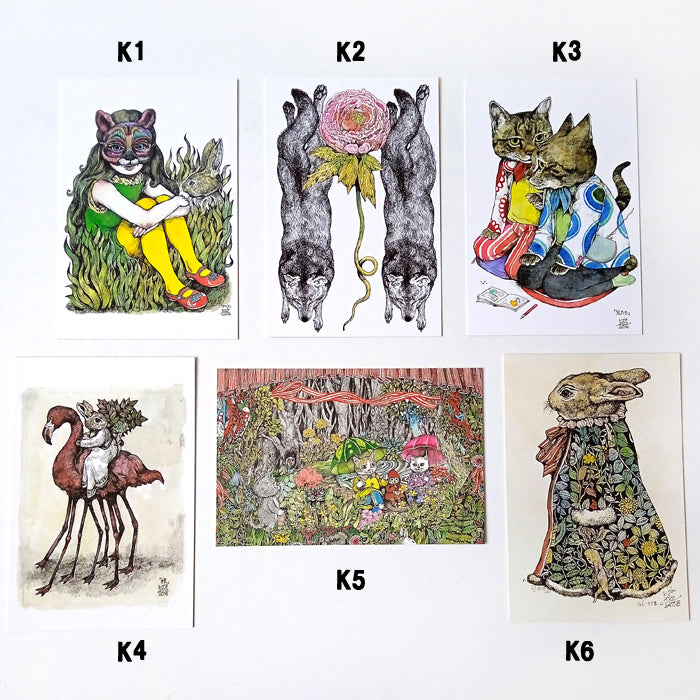 YUKO HIGUCHI POSTCARDS