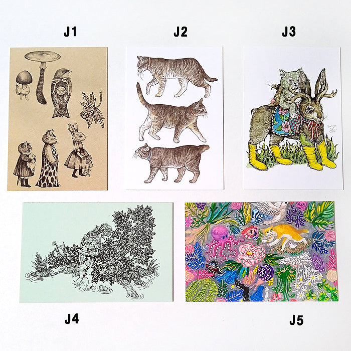 YUKO HIGUCHI POSTCARDS