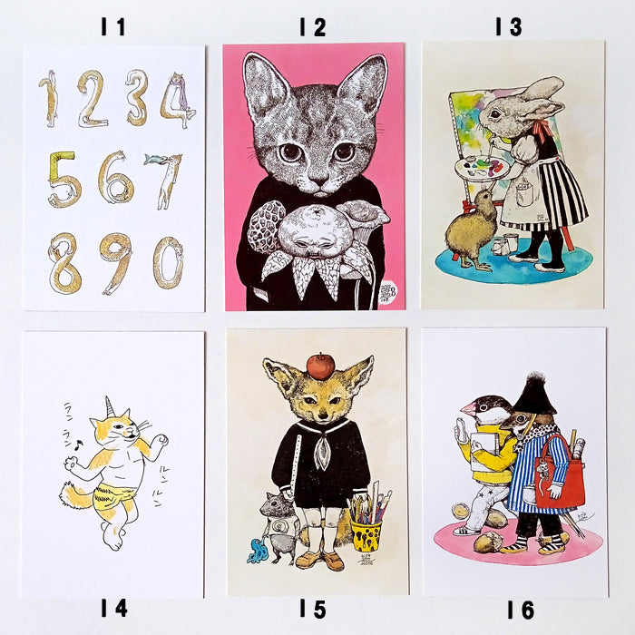 YUKO HIGUCHI POSTCARDS