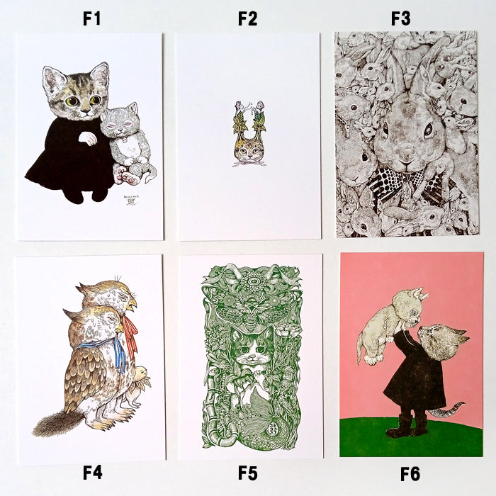 YUKO HIGUCHI POSTCARDS