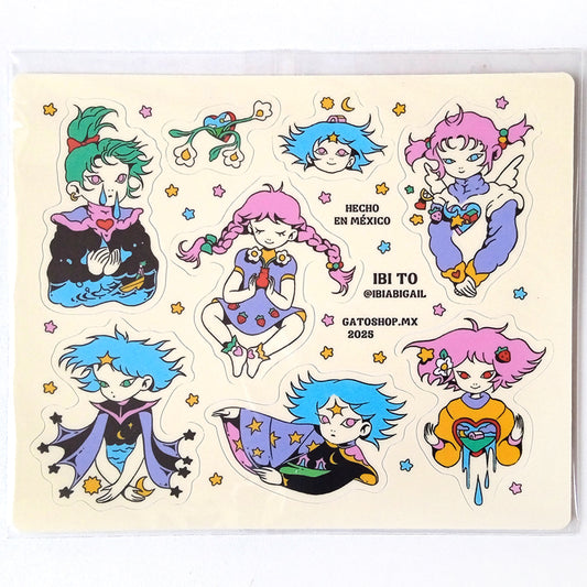 STAR CHILDREN STICKERS – IBI ABIGAIL