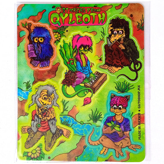 STICKERS FROM QYLEOTH – YAXAM