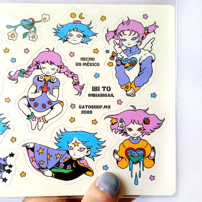 STAR CHILDREN STICKERS – IBI ABIGAIL