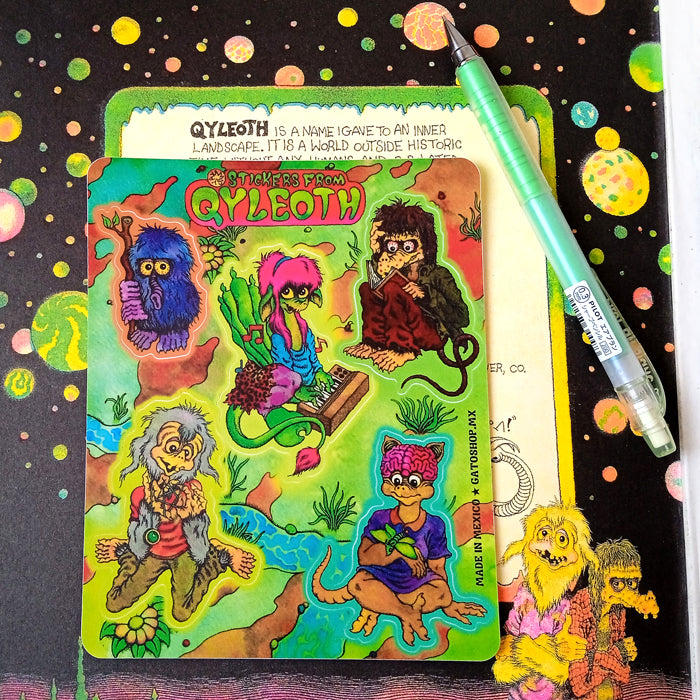 STICKERS FROM QYLEOTH – YAXAM