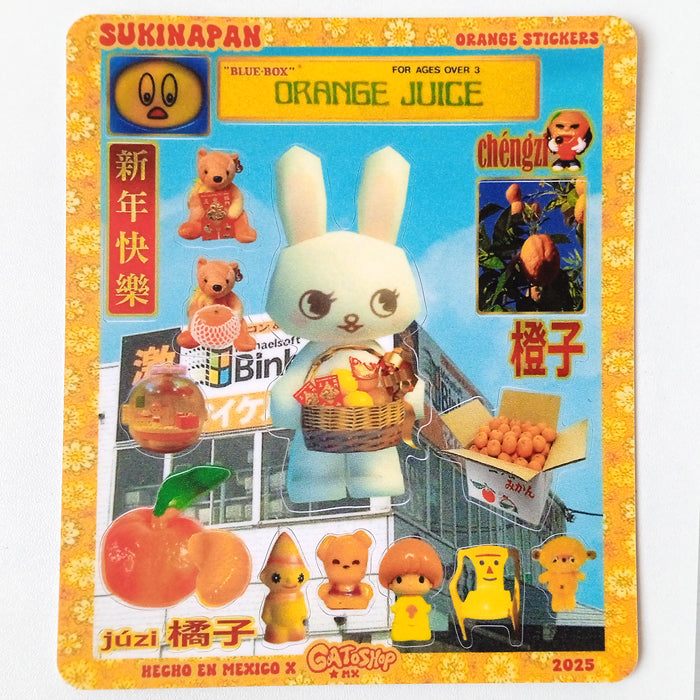 ORANGE STICKERS – SUKINAPAN