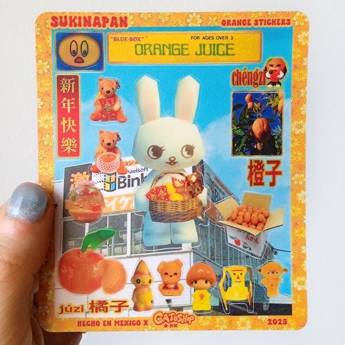 ORANGE STICKERS – SUKINAPAN