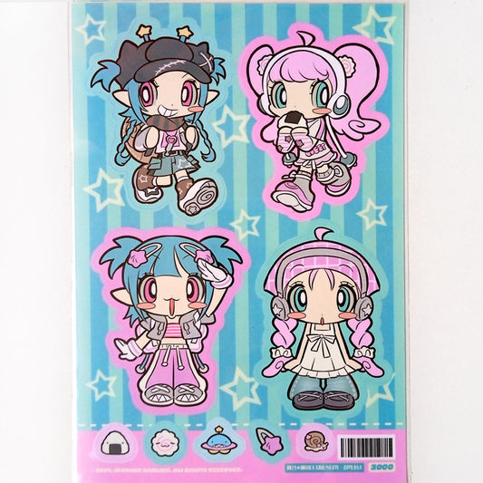 MINI FASHION INVADER STICKERS – INVADER DARLING